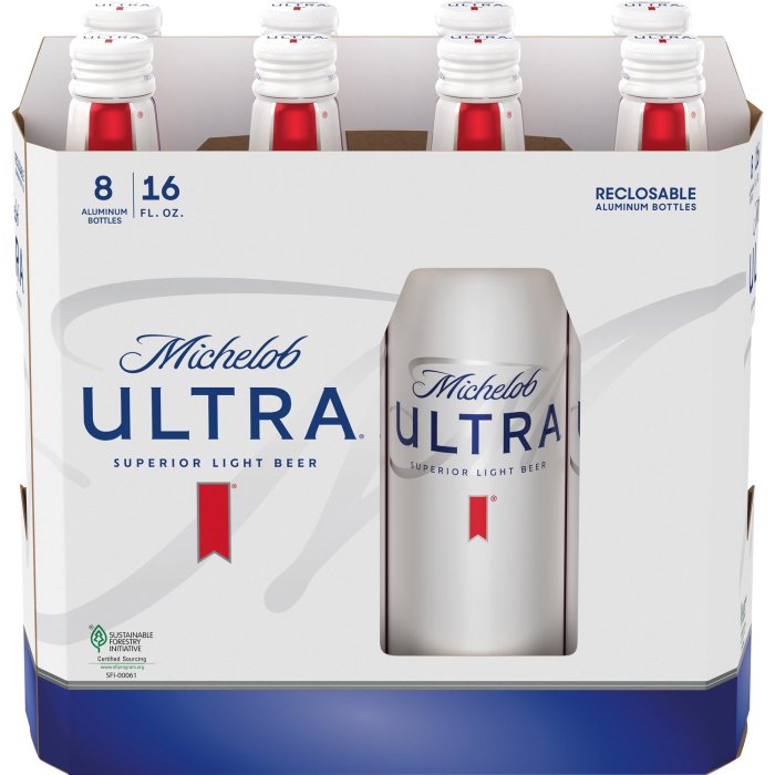 Ultra michelob nutrition amber nutritional value facts beer