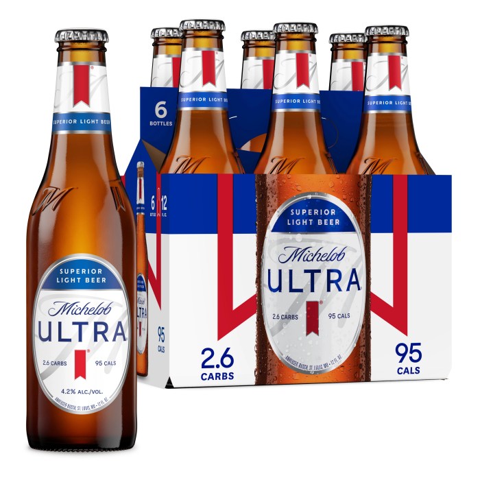 Nutrition facts michelob ultra